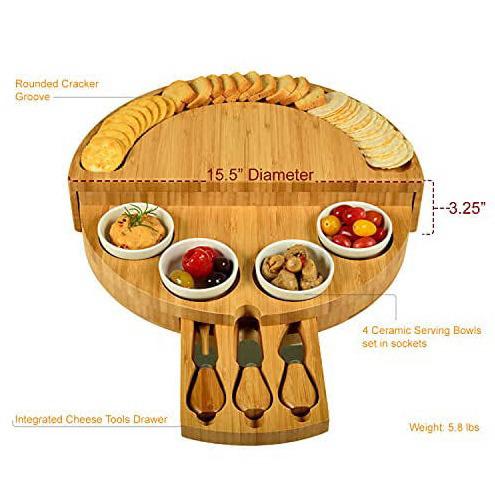 Bamboo Cheese Board