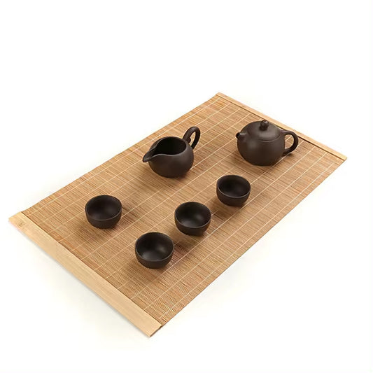 Eco-friendly Custom Bamboo table mat, Sushi Mat,table dinner plate mat