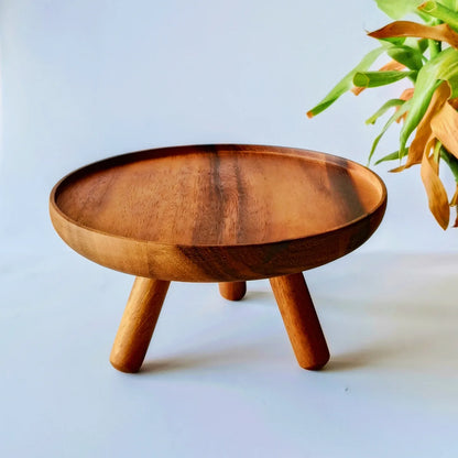 Wooden Acacia Buffet Stand