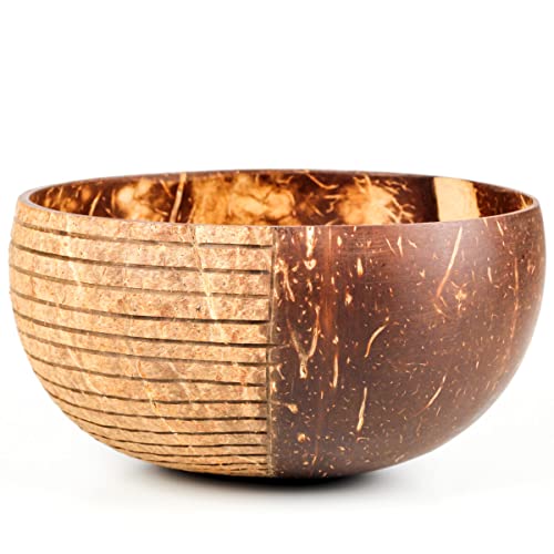 Ying Yang Coconut Bowl