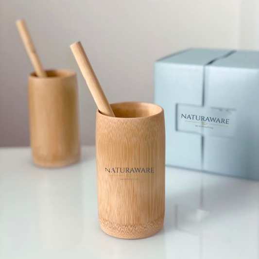 Bamboo Cup Gift Set
