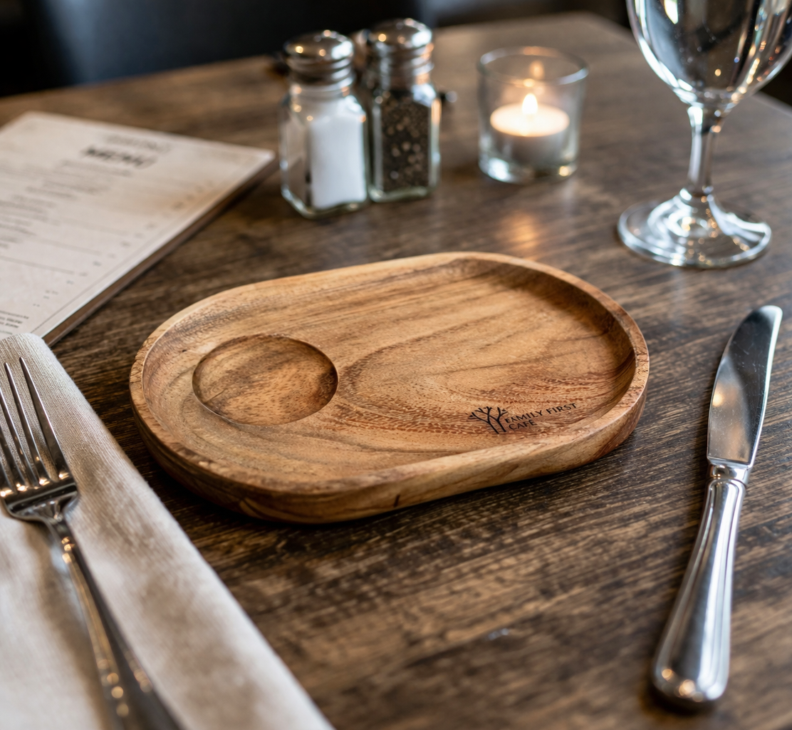 Custom Wooden Serving Tray