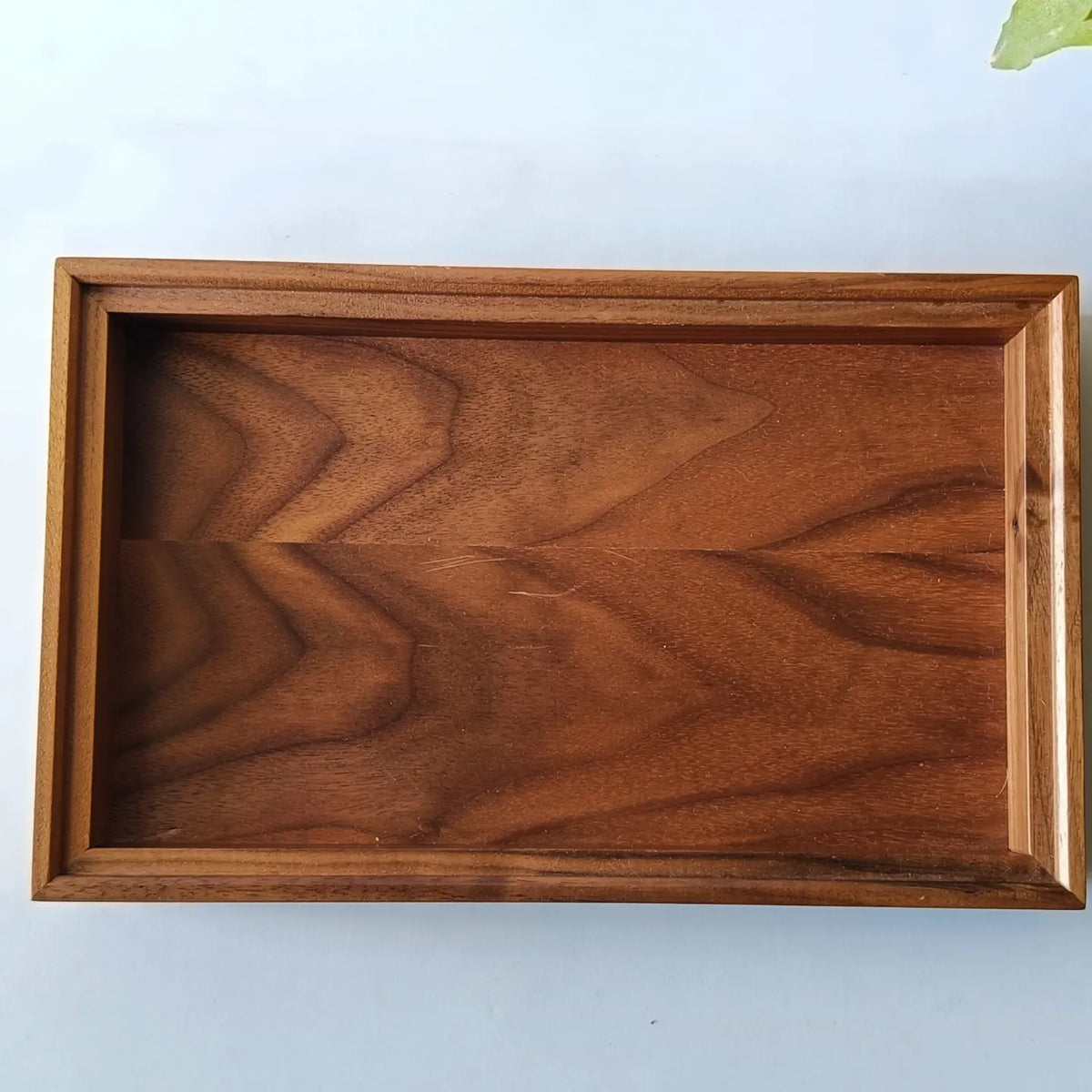 Walnut Tray Handcrafted Walnut Wooden Tray for Restaurants | Serving Solutions by ...