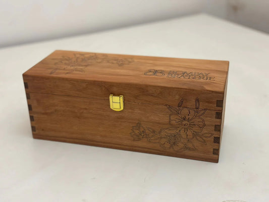 Wooden Gift Box with Logo Engraving